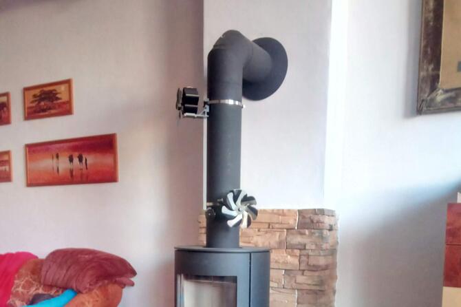 ventilátor na kouřovod