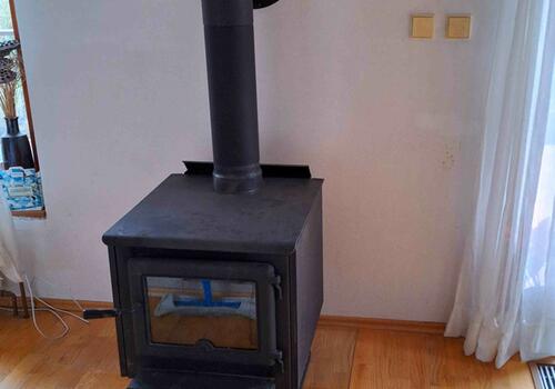 Komín RD Kuřim - třísložkový nerezový, průměr 150mm - #10