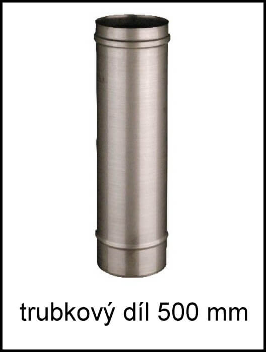 Trubkoví dl 500 mm | komínová trubka